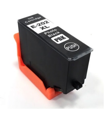 Compatible Epson 202XL Photo Black High Capacity Ink Cartridge (T02H1)
